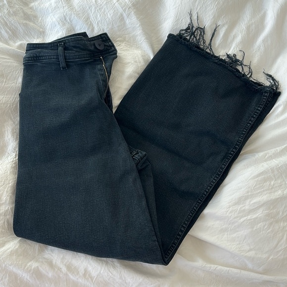 Zara High Waist Wide Leg Jeans - Picture 1 of 2